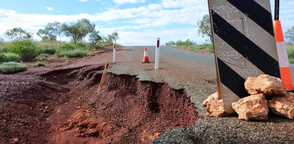 how climate change is trashing Australia’s roads