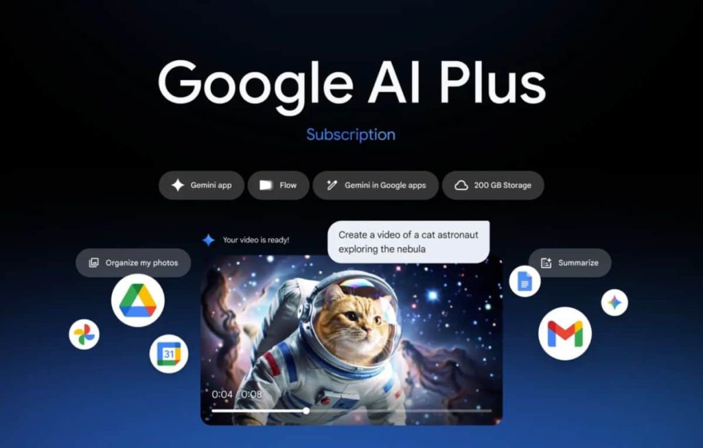 جوجل تتيح اشتراك الذكاء الاصطناعي AI Plus في المزيد من الدول العربية